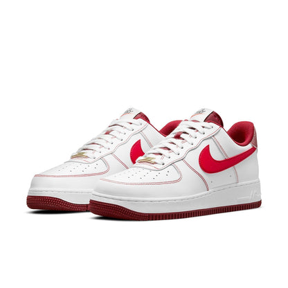 Nike Air Force 1 “07 “White University Red”