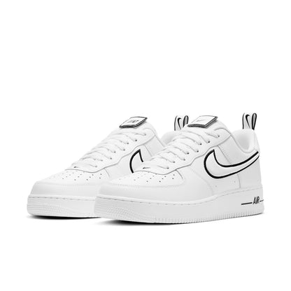Nike Air Force 1 “White Black Outline Swoosh”