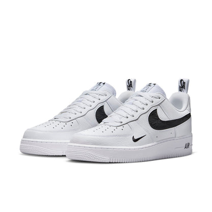 Nike Air Force 1 Low “Multi-Etch Swoosh White Black”