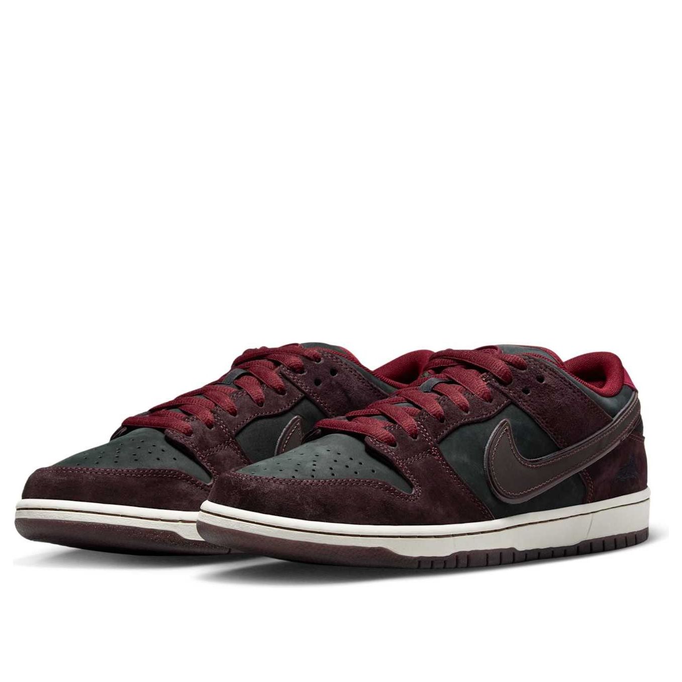 Nike x Riot Skateshop SB Dunk Low “Mahogany Dark Beetroot”