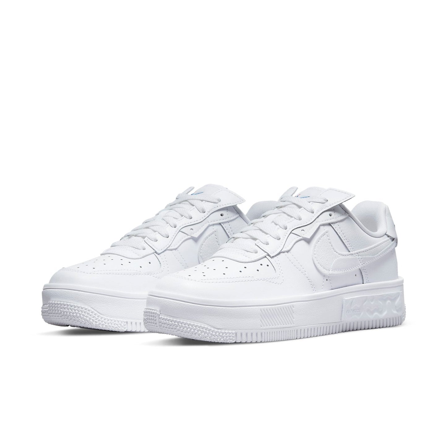 Nike Air Force 1 Fontanka “Triple White Multi Color Swoosh”
