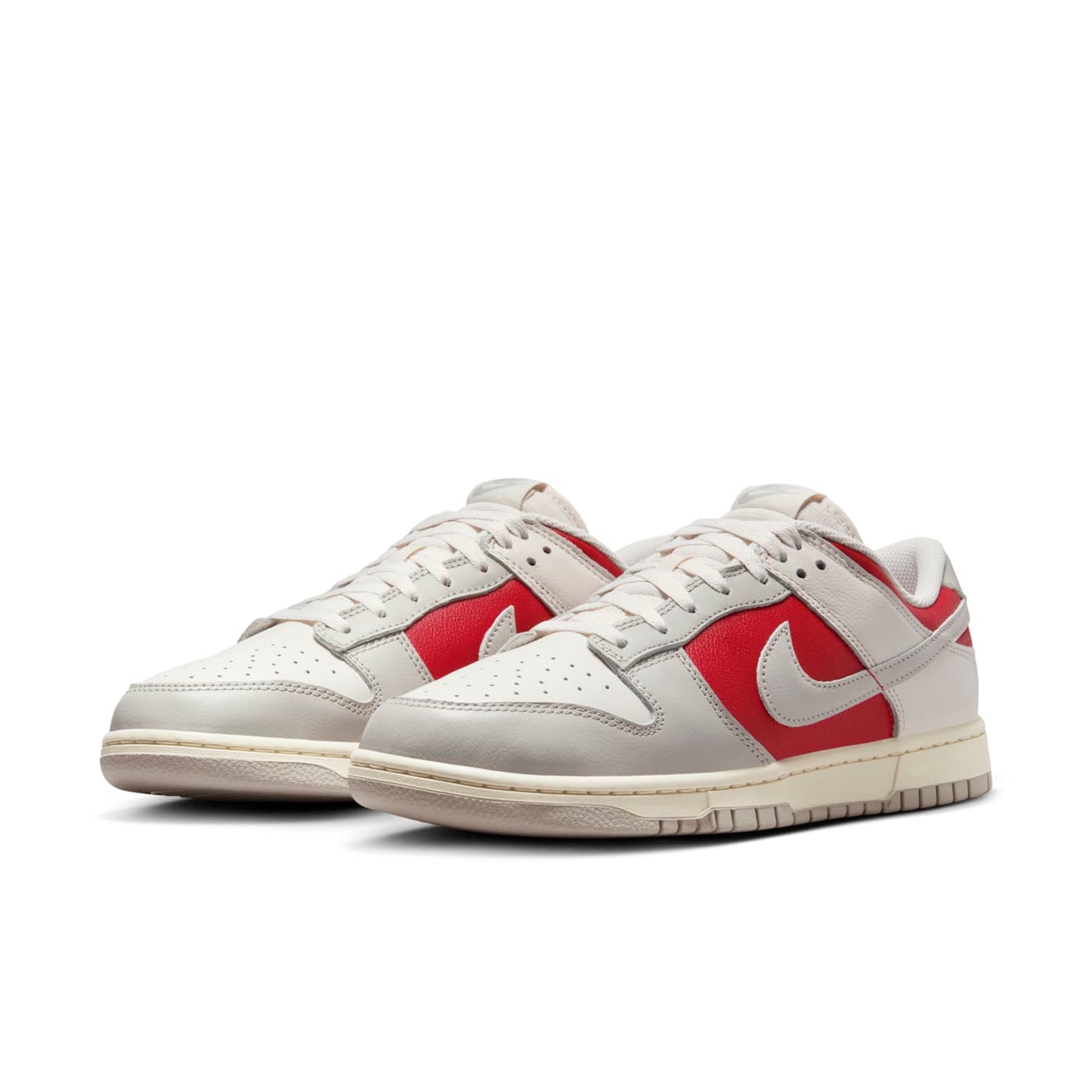 Nike Dunk Low Retro “Light Iron Ore Gym Red”