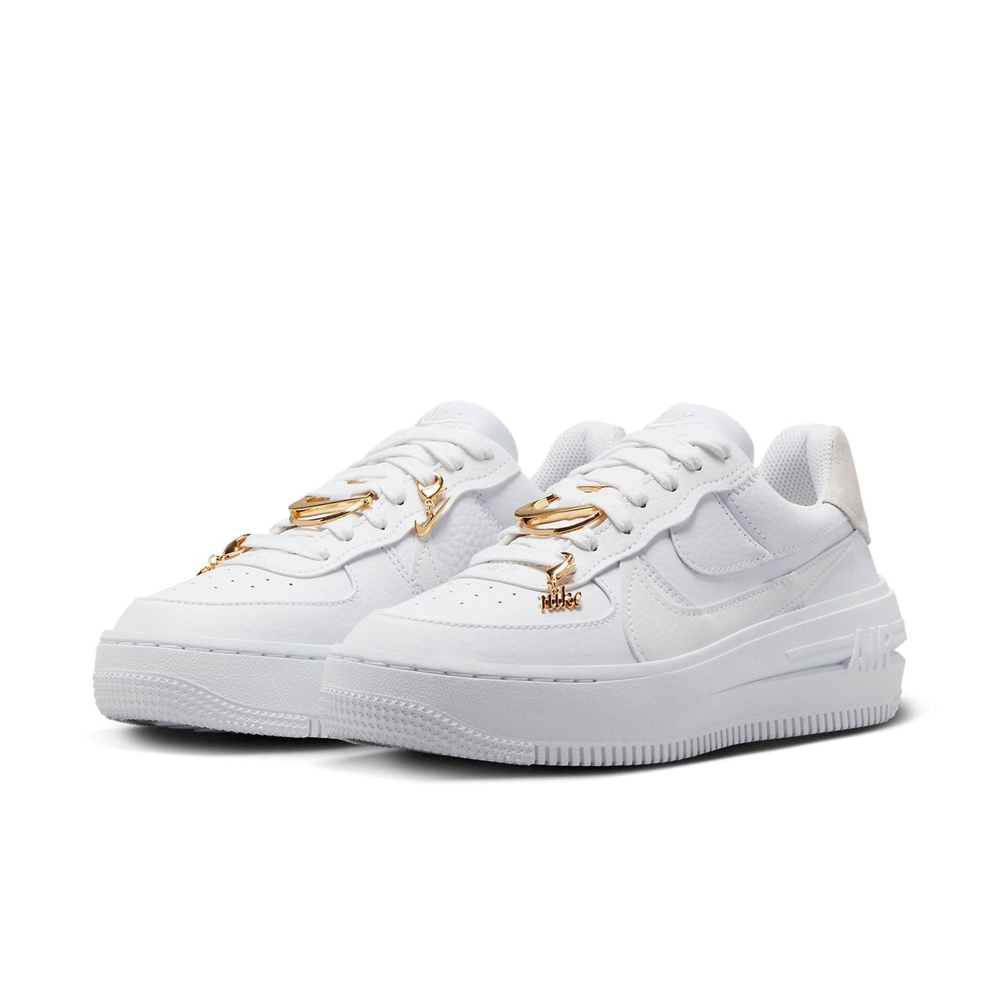 Nike Air Force 1 Low Plt Af Orm Bling “White Metallic Gold Summit White”