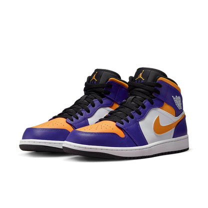 Air Jordan 1 Mid “Lakers Purple”