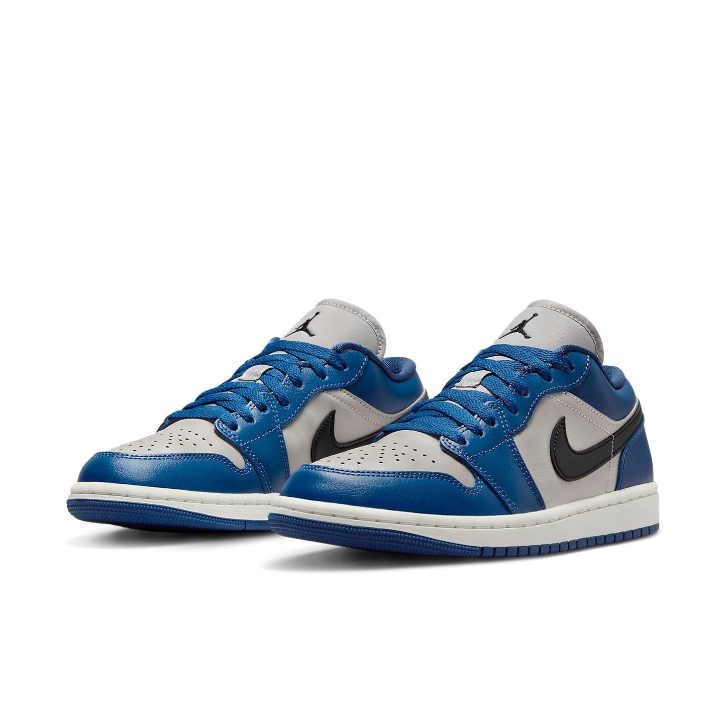 Air Jordan 1 Low “Gray Navy Blue Black”