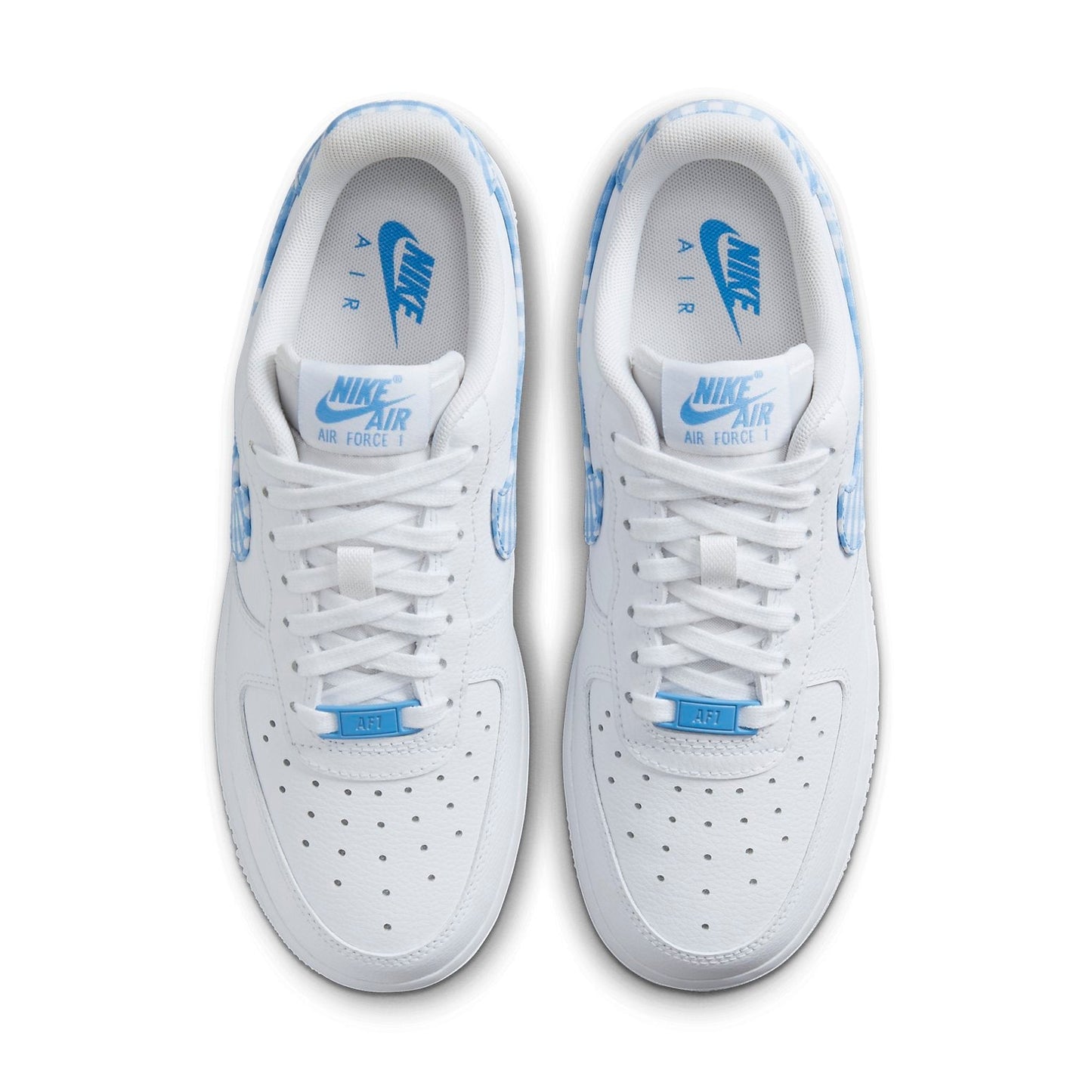 Nike Air Force 1 Low “University Blue Gingham Plaids”