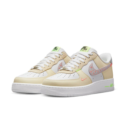 Nike Air Force 1 “07 LV8 “Just Stitch It – White Shade Green”
