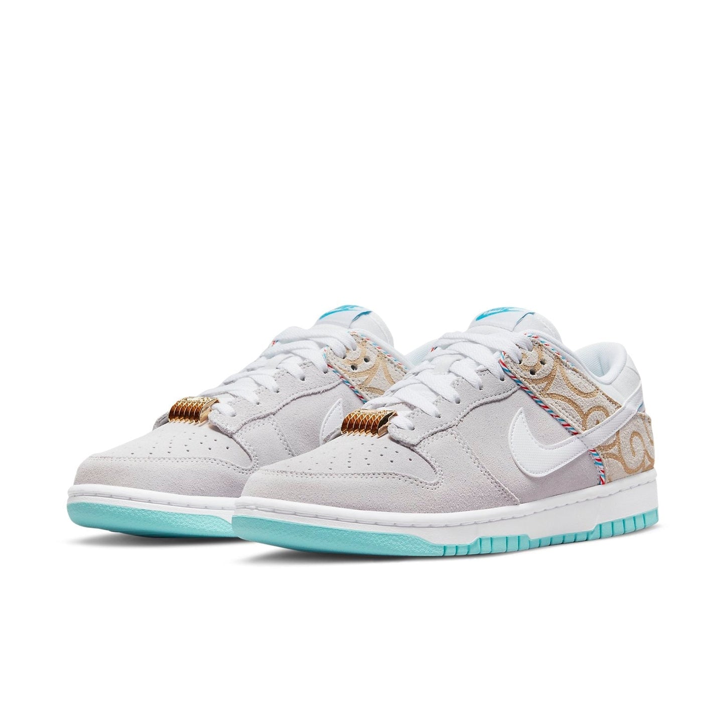 Nike Dunk Low SE “Barber Shop – Grey”