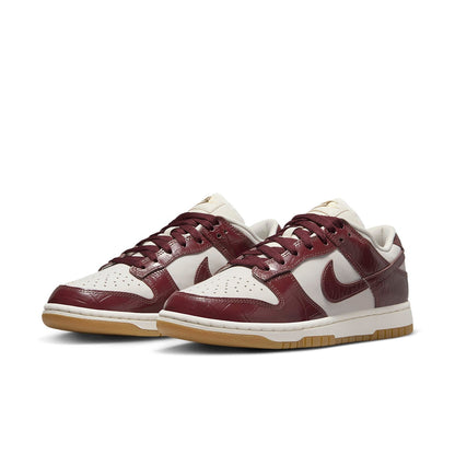 Nike Dunk Low LX “Dark Team Red Croc”