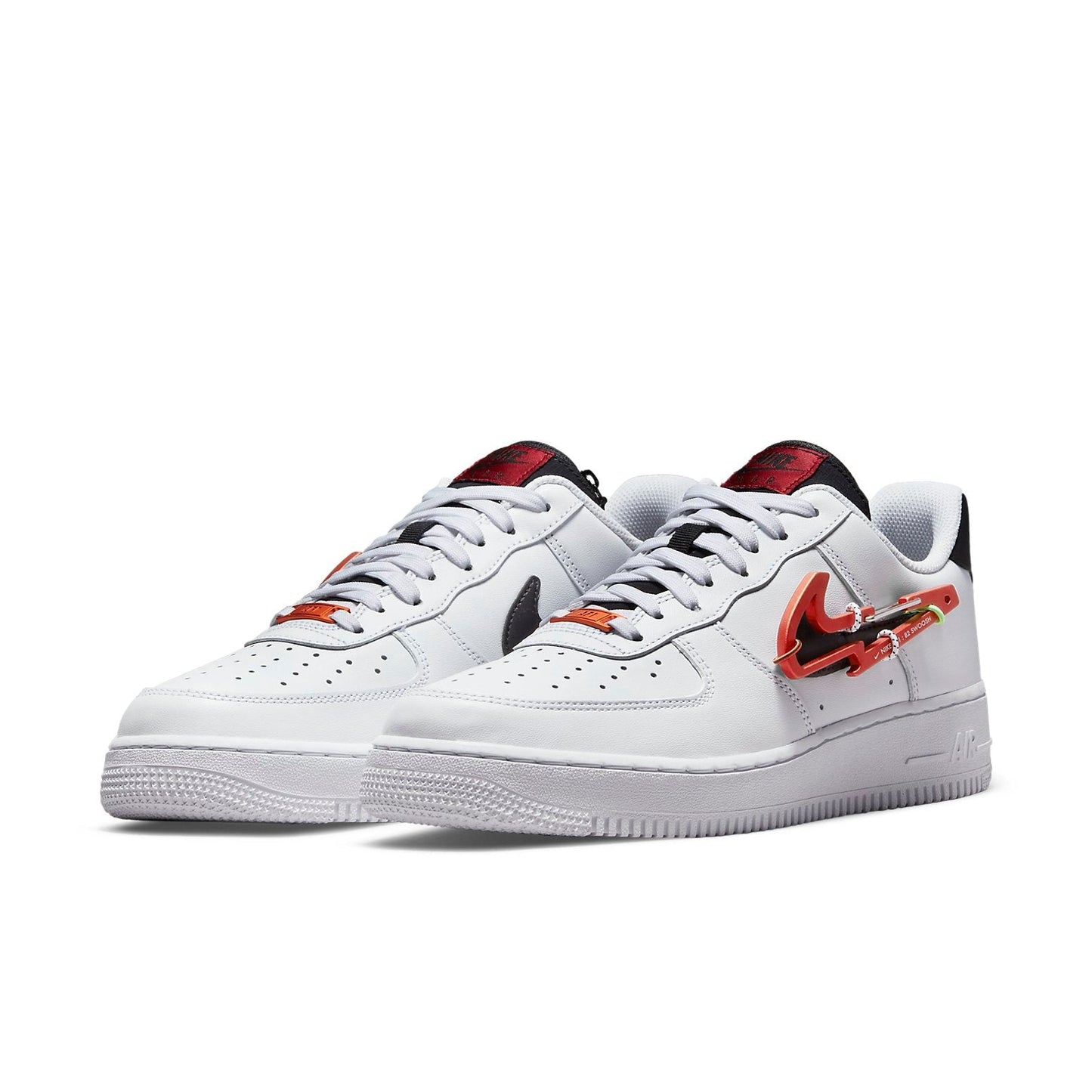 Nike Air Force 1 “07 Premium “Carabiner – White Habanero Red”