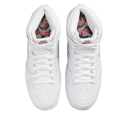 Nike x Oski SB Dunk High Shark “White Grey”