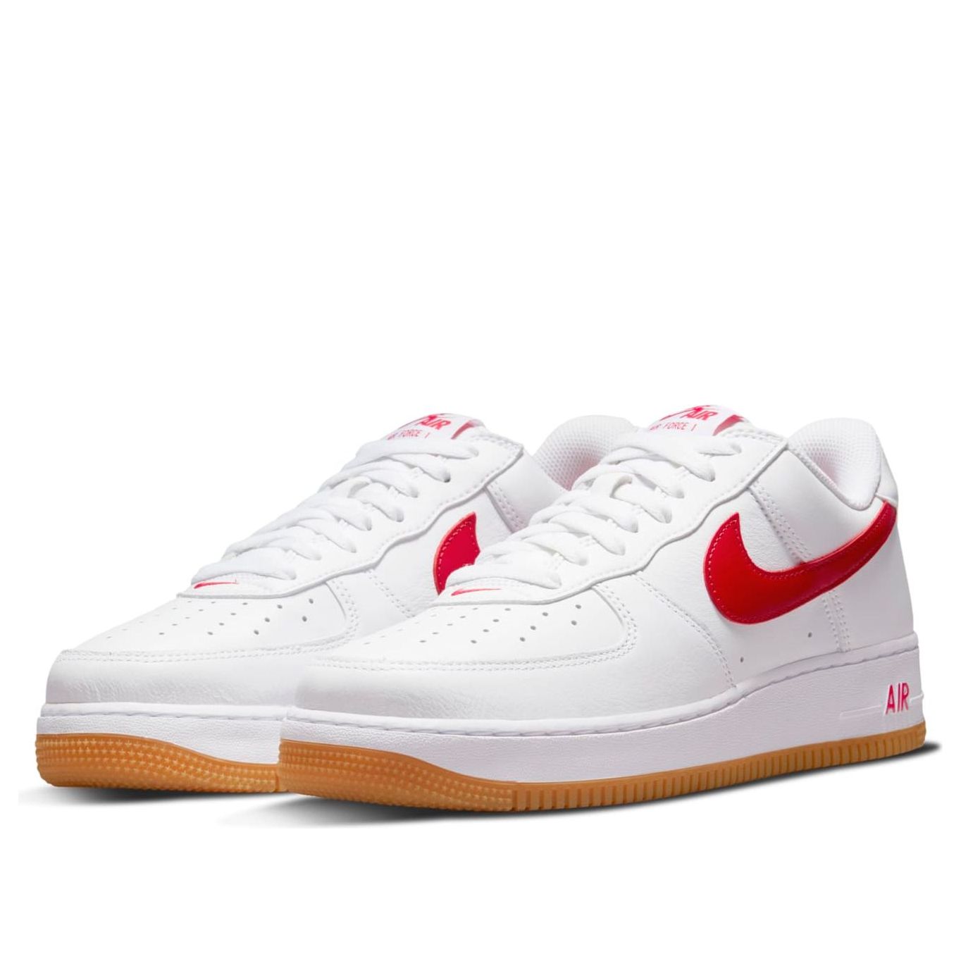 Nike Air Force 1 Low “Color of the Month – White University Red”
