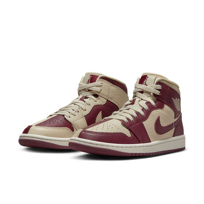 Air Jordan 1 Mid SE “Split – Beach Cherrywood”