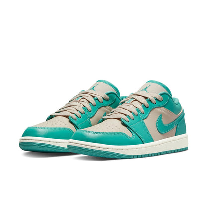 Air Jordan 1 Low “Tropical Teal Sandy Beige”