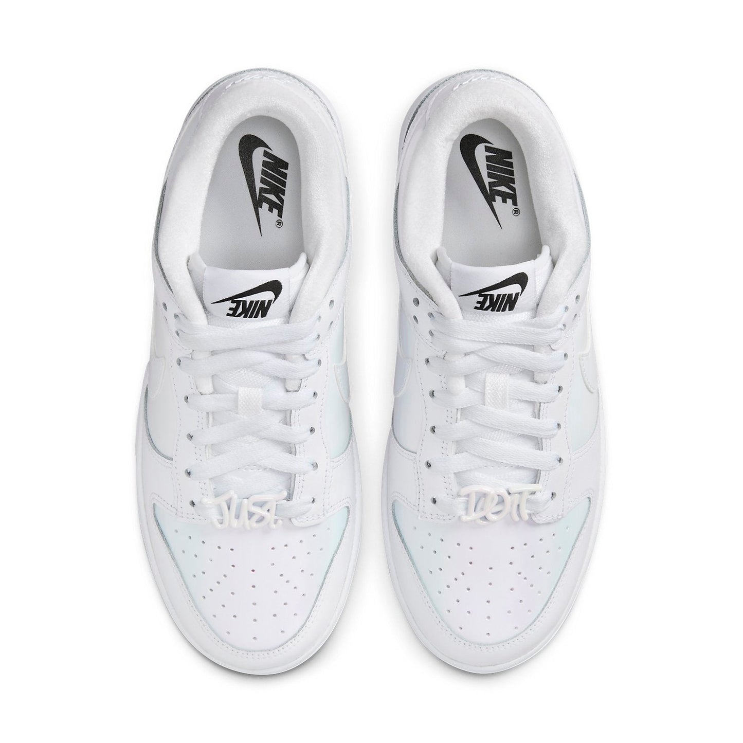 Nike Dunk Low “Just Do It – White Iridescent”