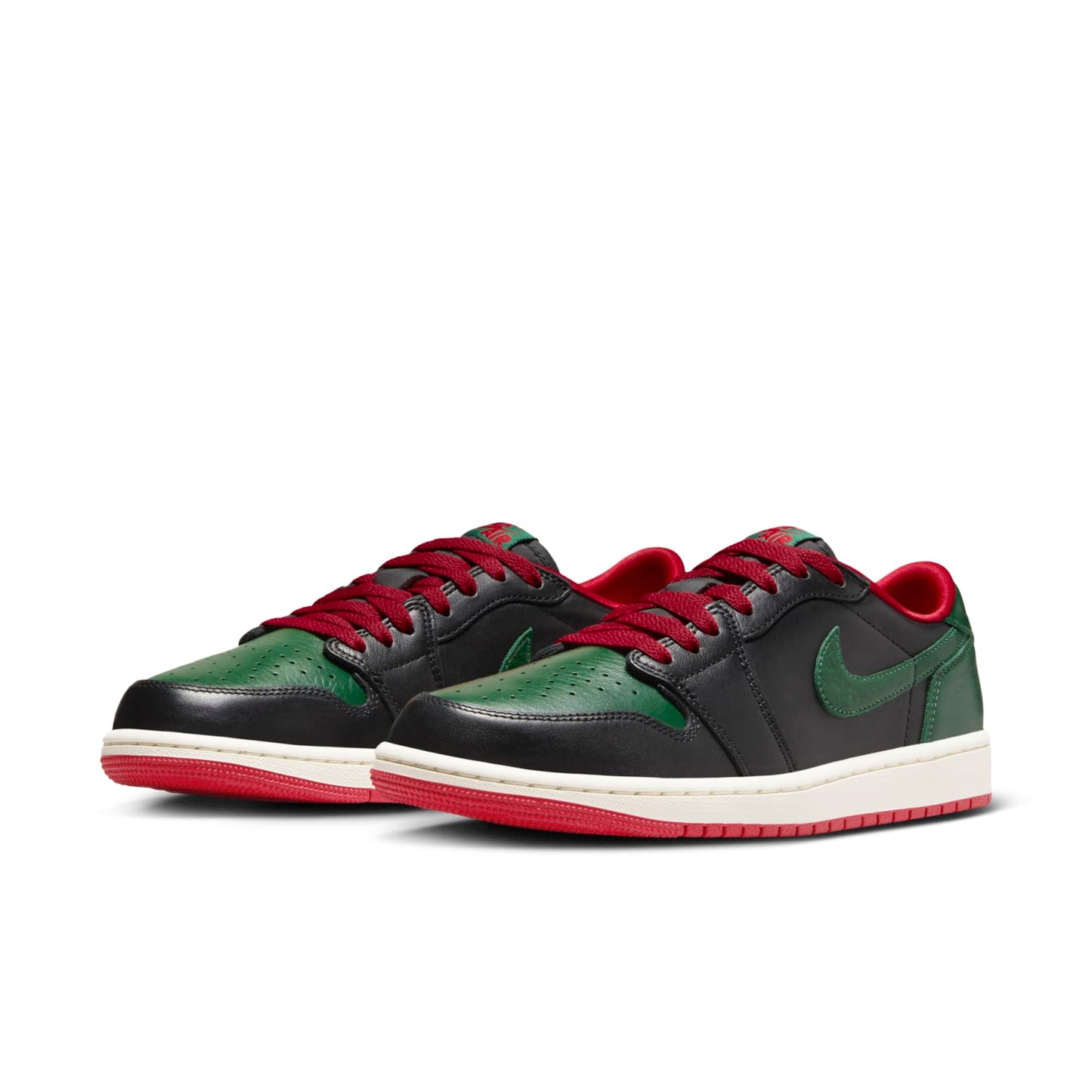 Air Jordan 1 Retro Low OG “Black Gorge Green”