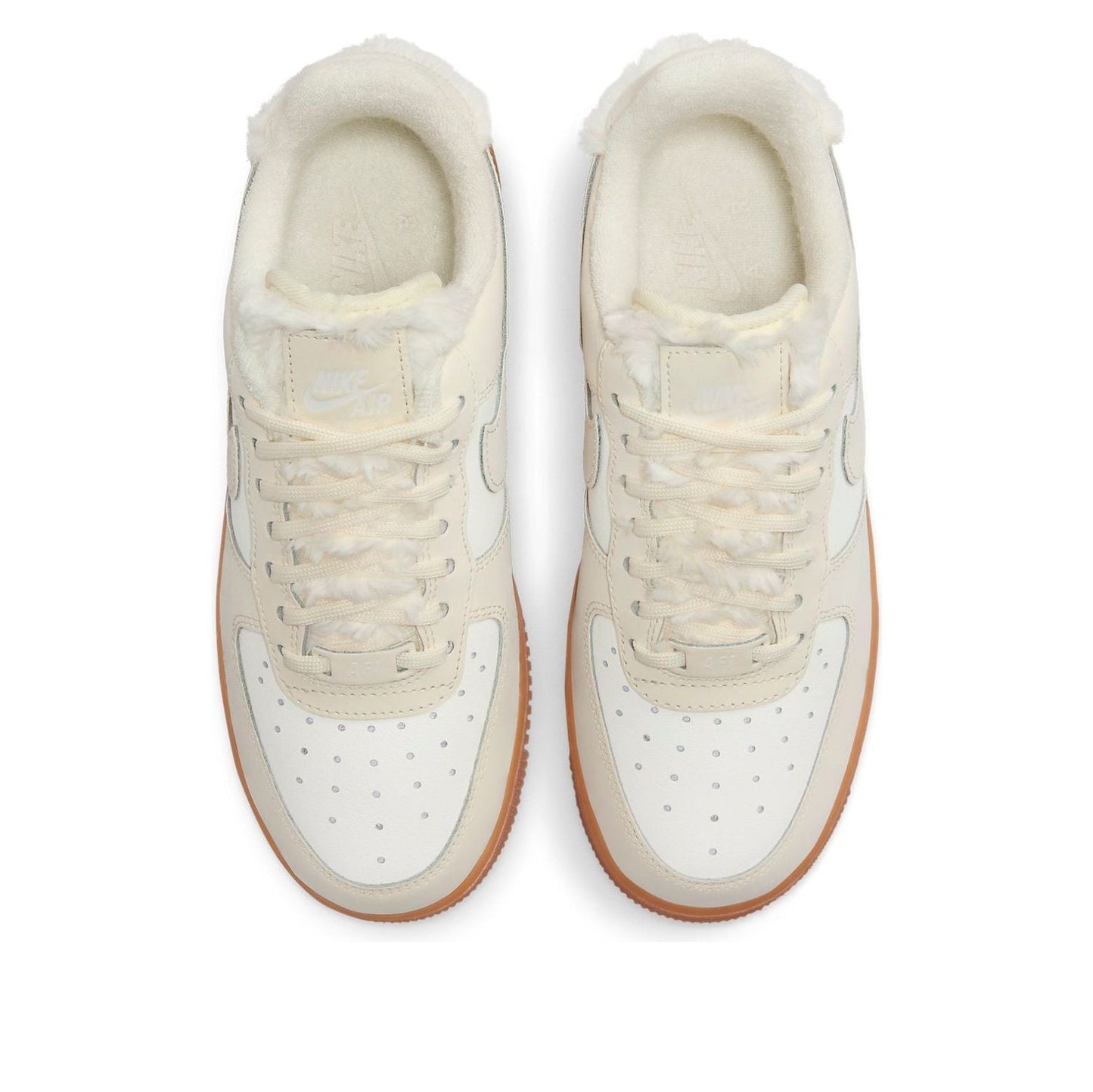 Nike Air Force 1 Low “Sail Gum Faux Fur”