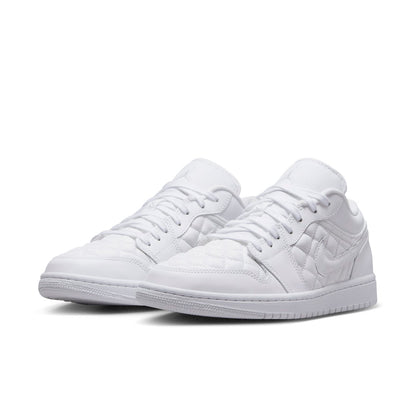 Air Jordan 1 Low “Triple White Quilted”