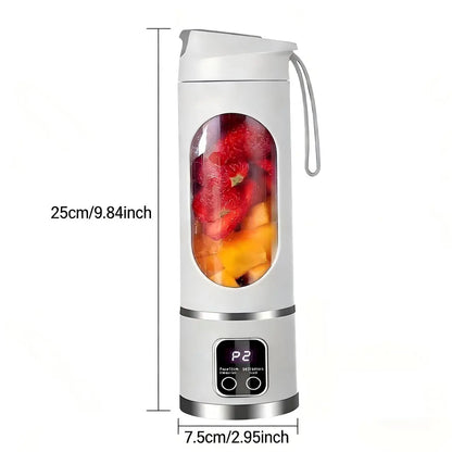 Portable Blender Personal Electric USB，Compact for Smoothies Portable juicer Shakes and Smoothies Blender，Baby Food Leak Proof Design Small Blenders，Mixing，Compact、Convenient and Versatile On-The-Go - Perfect Travel, Back To School & Gym Practical Gift