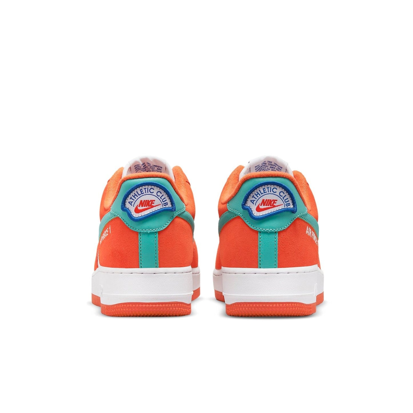 Nike Air Force 1 “07 LV8 “Athletic Club – Rush Orange Washed Teal”