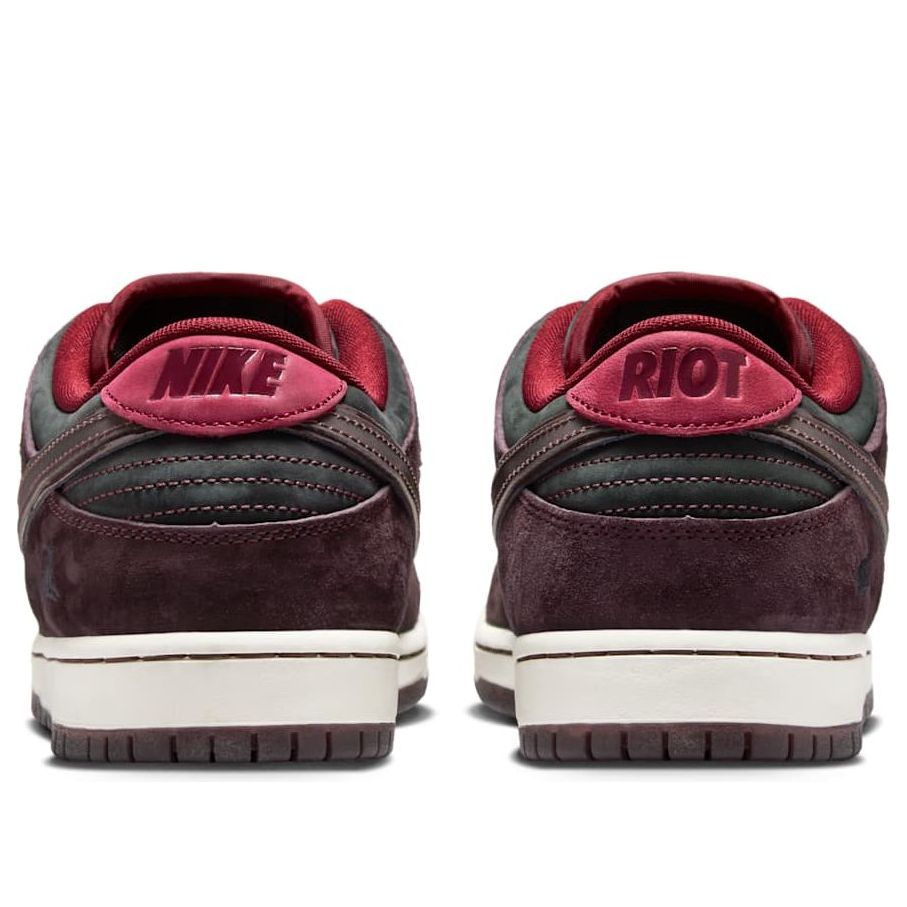 Nike x Riot Skateshop SB Dunk Low “Mahogany Dark Beetroot”