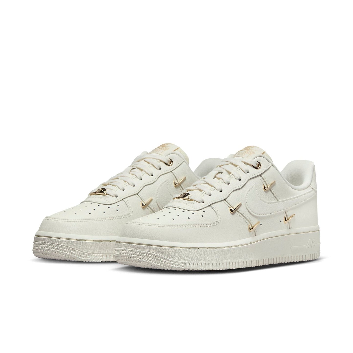 Nike Air Force 1 Low “White Mini Gold Swooshes”