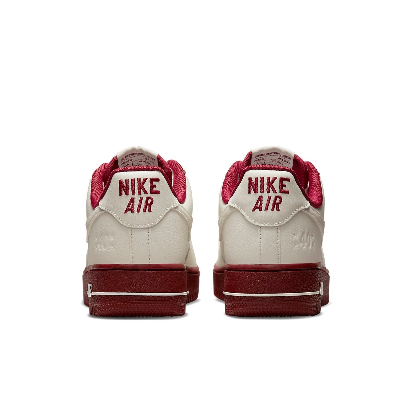 Nike Air Force 1 “07 SE “40th Anniversary – Sail Team Red”