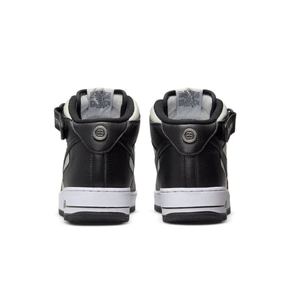 Nike x Stussy Air Force 1 Mid “Black White”