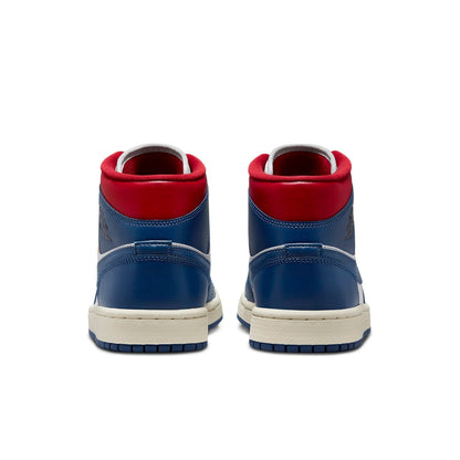 Air Jordan 1 Mid “French Blue Gym Red”