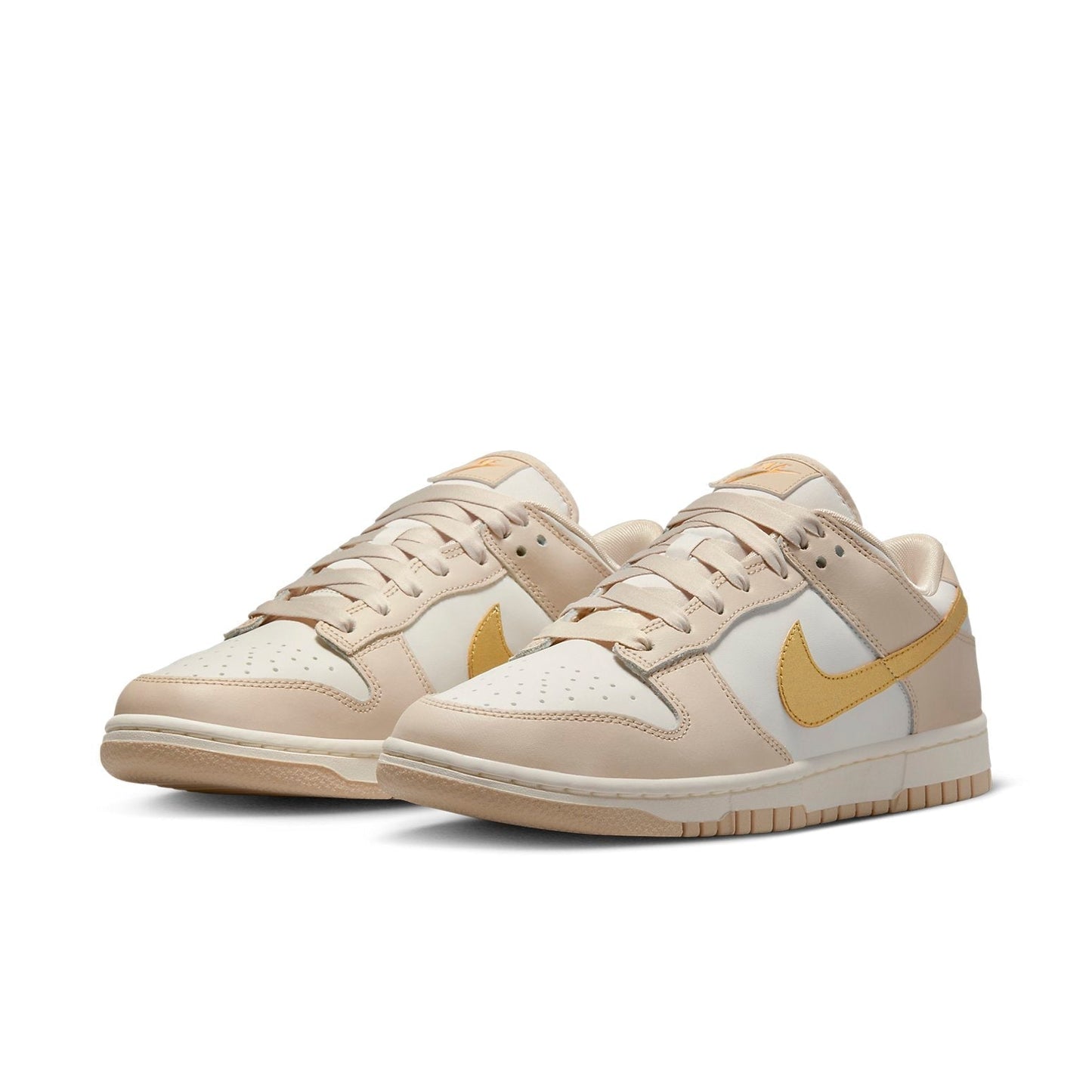 Nike Dunk Low “Gold Swoosh”