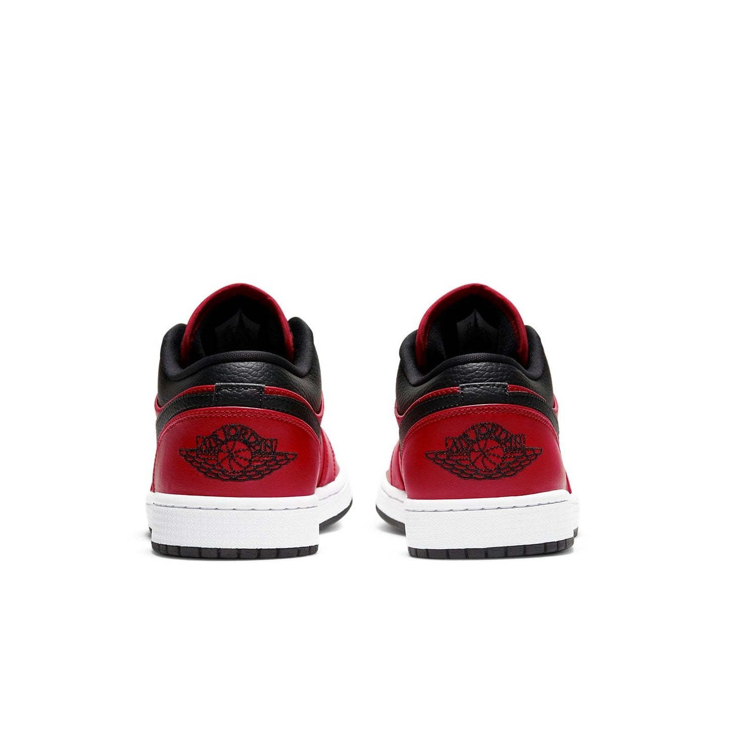 Air Jordan 1 Low “Reverse Bred Pebbled Swoosh”