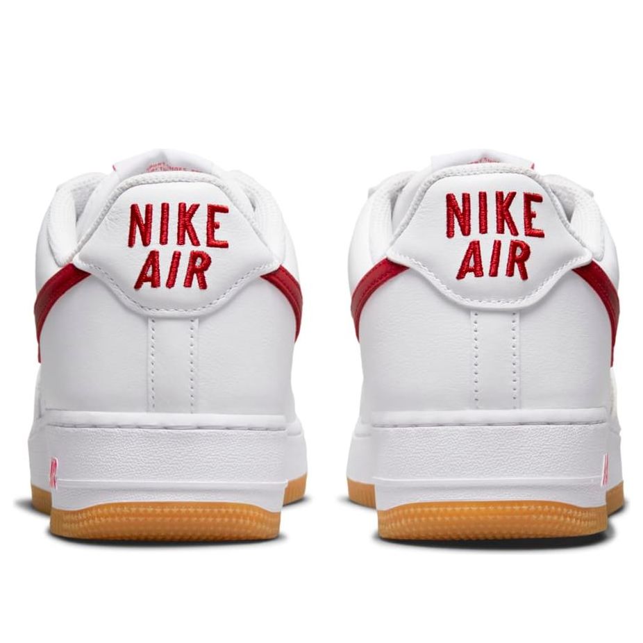 Nike Air Force 1 Low “Color of the Month – White University Red”