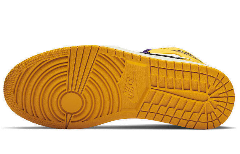Air Jordan 1 Mid “Lakers Gold”