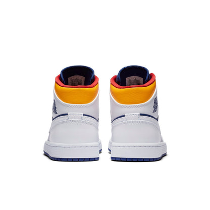 Air Jordan 1 Mid “White Deep Royal Blue”