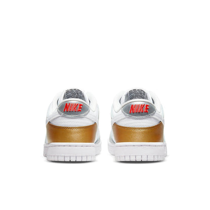 Nike Dunk Low SE “Silver Gold Metallic”