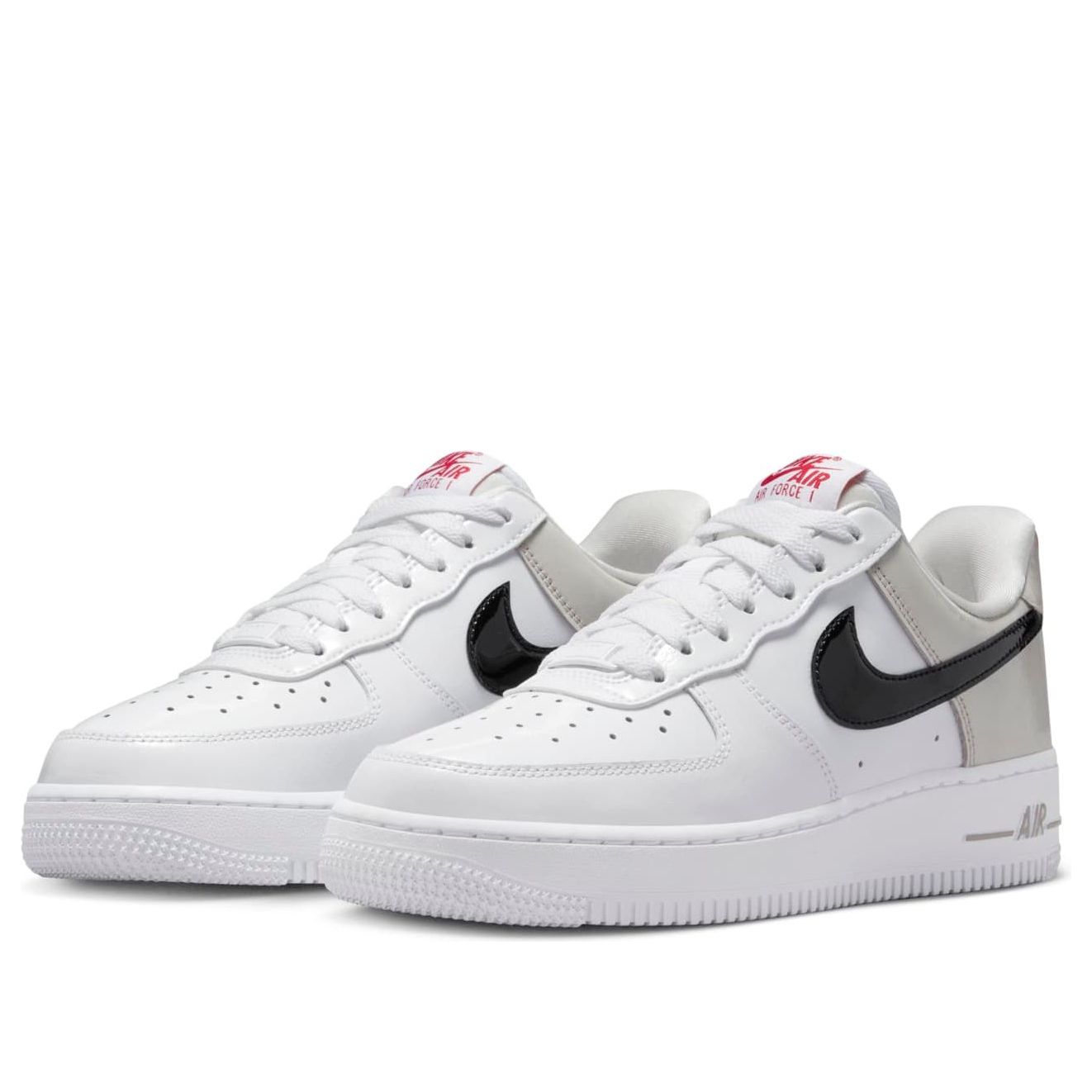 Nike Air Force 1 “07 Essential “White Iron Ore Patent”