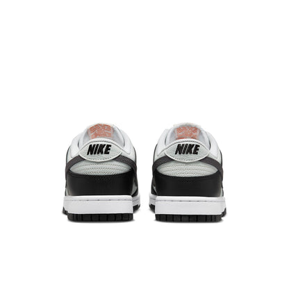 Nike Dunk Low “Black Total Orange Mini Swoosh”