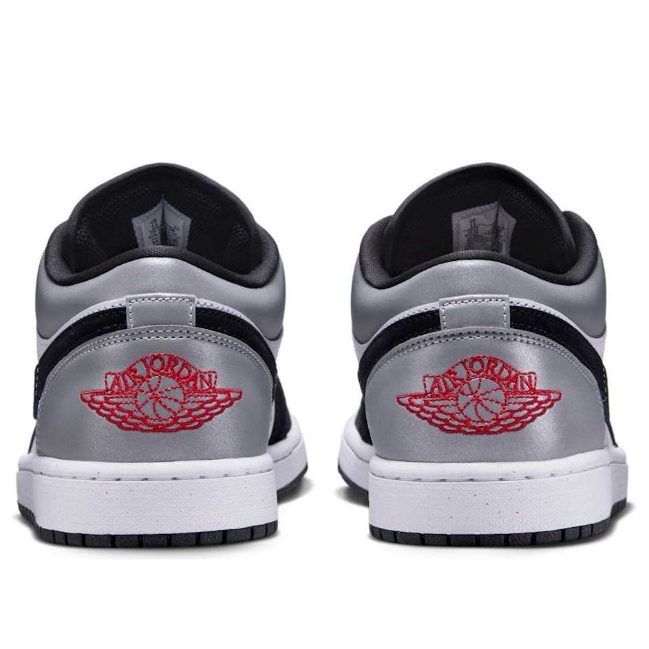 Air Jordan 1 Low SE “White Fire Red Black Matte Silver”