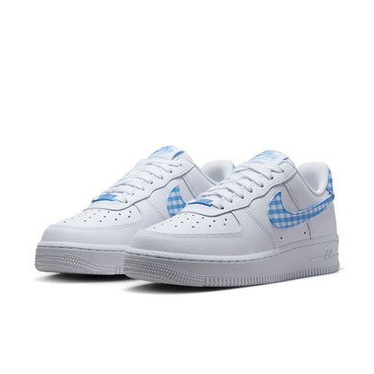 Nike Air Force 1 Low “University Blue Gingham Plaids”