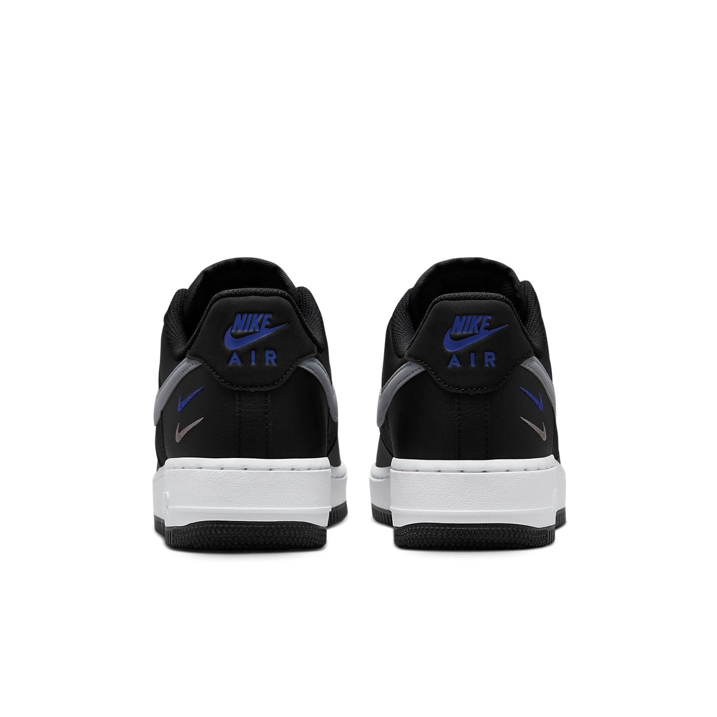 Nike Air Force 1 Low “07 “Double Swoosh Black Racer Blue”