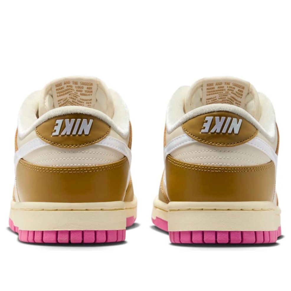 Nike Dunk Low “Just Do It – Bronzine Pink”