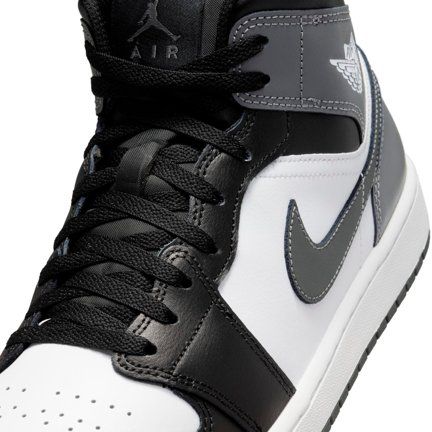 Air Jordan 1 Mid “Black Iron Grey”