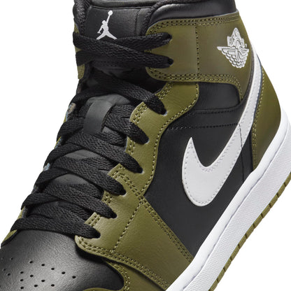 Air Jordan 1 Mid “Black Medium Olive”