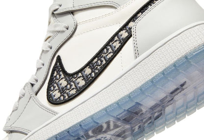 Dior x Air Jordan 1 High OG “White Wolf Grey”