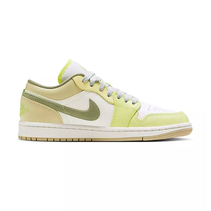 Air Jordan 1 Low “Sail Oil Green Light Lemon”