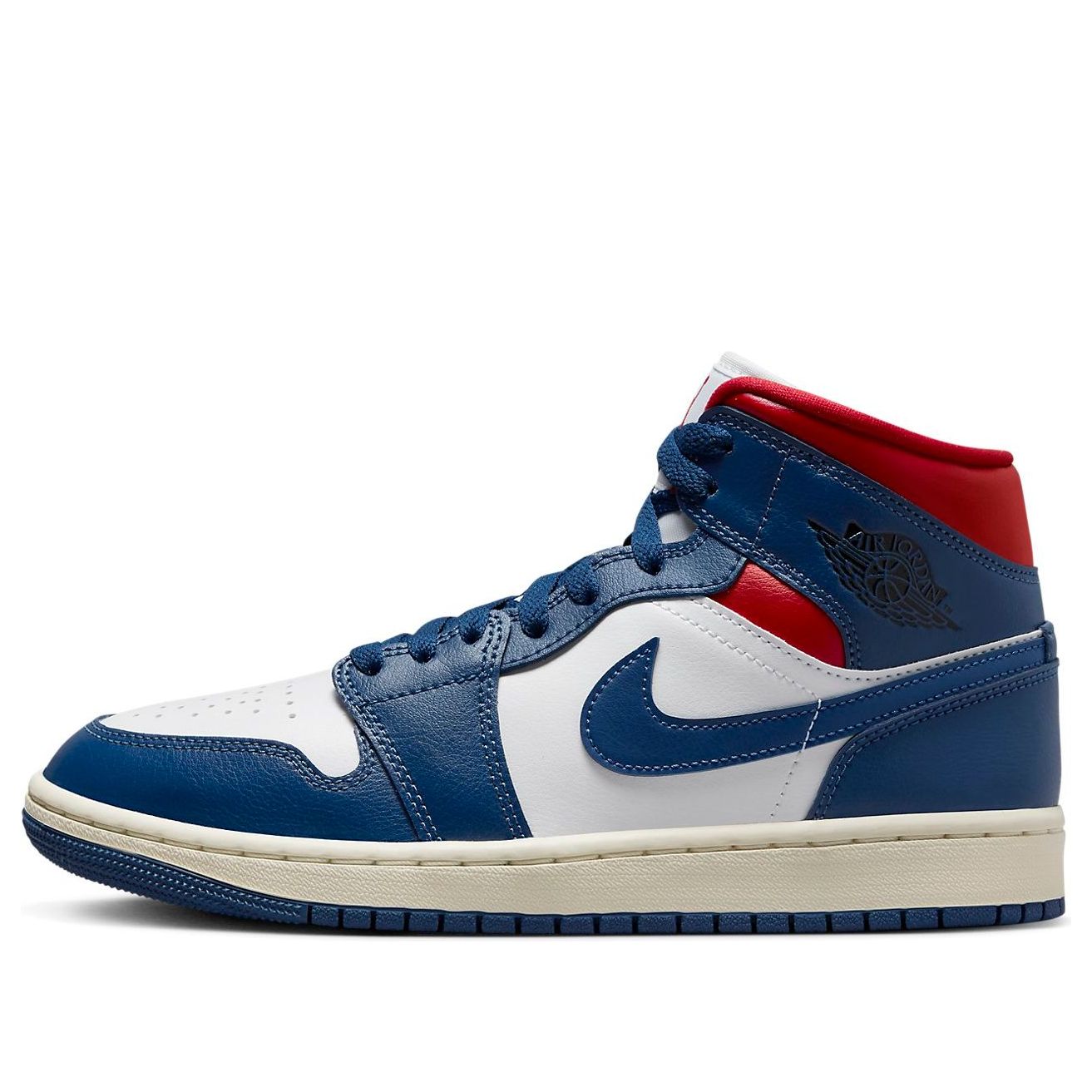 Air Jordan 1 Mid “French Blue Gym Red”