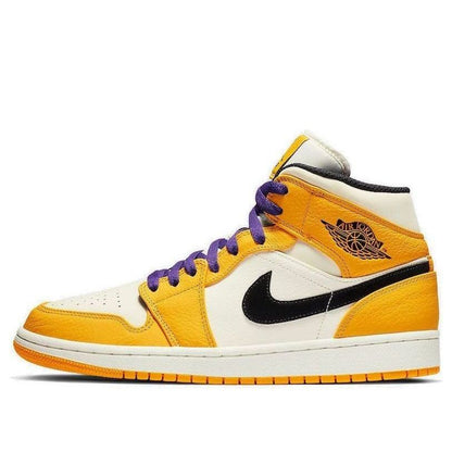 Air Jordan 1 Mid “Lakers Gold”