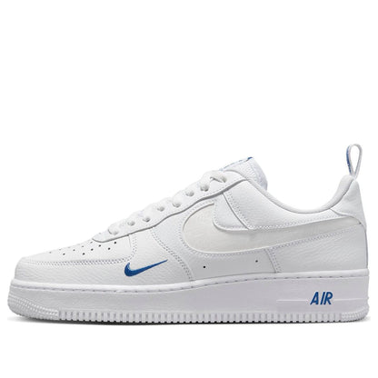 Nike Air Force 1 Low Cut Out “Reflective Swoosh White Blue”