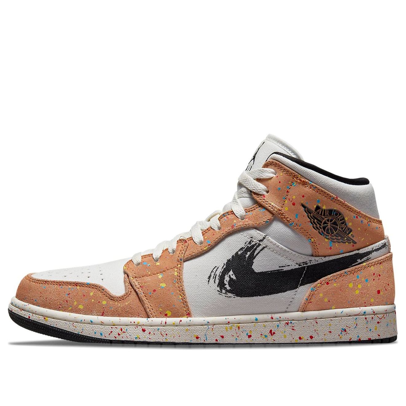 Air Jordan 1 Mid SE “Brushstroke Paint Splatter”