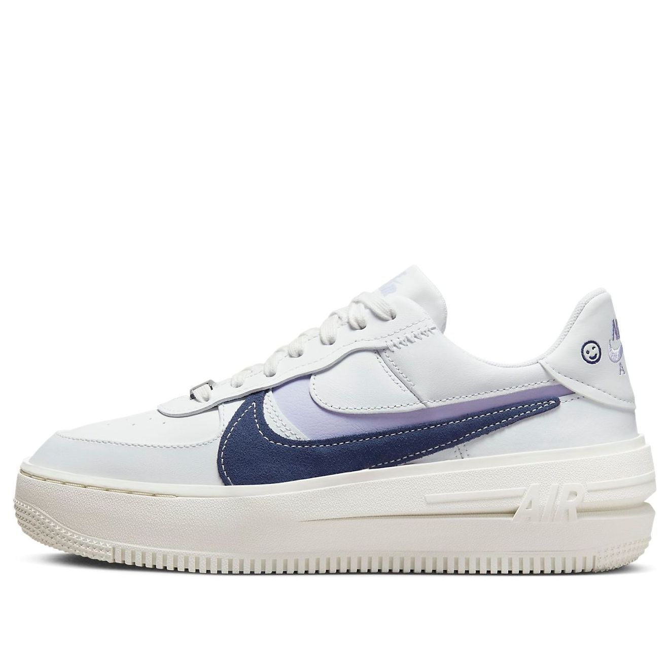 Nike Air Force 1 PLT.AF.ORM “Summit White Oxygen Purple”